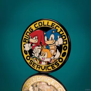 Sonic The Hedgehog - Sonic, Tails, and Knuckles Pin Badge