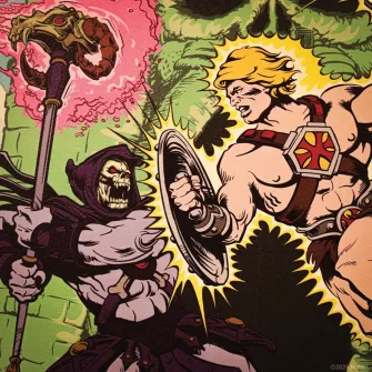 Merchandise razno - Masters Of The Universe - Limited Edition He-Man & Skeletor Art Print