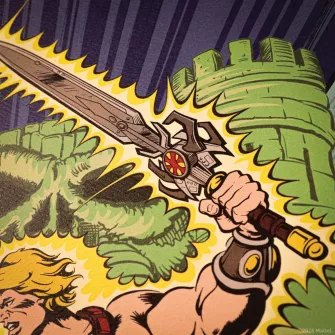 Merchandise razno - Masters Of The Universe - Limited Edition He-Man & Skeletor Art Print