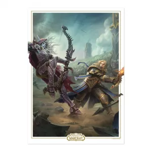 World of Warcraft - Limited Edition Sylvanas Vs. Anduin Wrynn Art Print