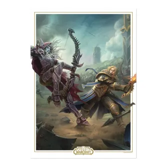 Merchandise razno - World of Warcraft - Limited Edition Sylvanas Vs. Anduin Wrynn Art Print
