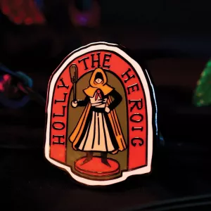 Stranger Things – Limited Edition Holly The Heroic Pin Badge