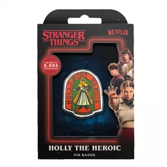 Merchandise razno - Stranger Things – Limited Edition Holly The Heroic Pin Badge