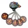 Sonic The Hedgehog - Dr. Eggman Egg Mobile Chained Pin Badge