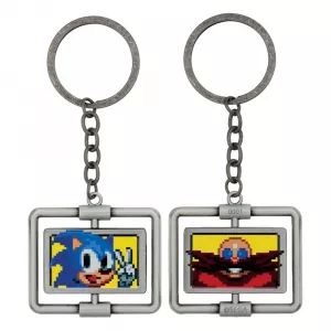 Sonic The Hedgehog - Spinning Keyring
