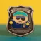 South Park - Cartman Police Pin Badge