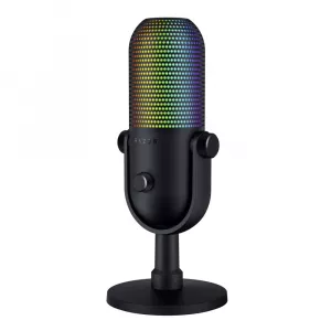 Seiren V3 Chroma 32Bit DSP - RGB USB Microphone - Black