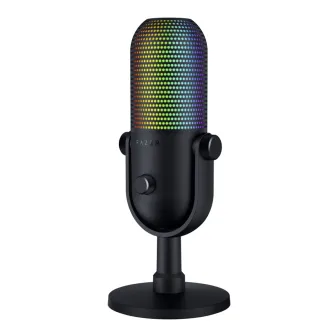 Gejmerski mikrofoni - Seiren V3 Chroma 32Bit DSP - RGB USB Microphone - Black