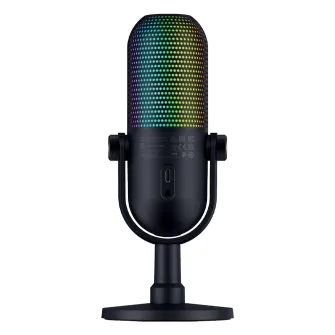 Gejmerski mikrofoni - Seiren V3 Chroma 32Bit DSP - RGB USB Microphone - Black