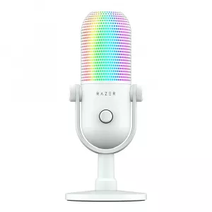 Seiren V3 Chroma 32Bit DSP - RGB USB Microphone - White