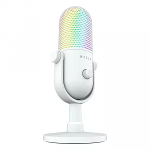Seiren V3 Chroma 32Bit DSP - RGB USB Microphone - White