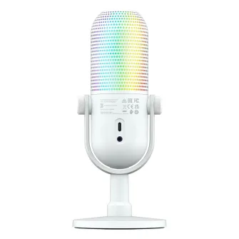 Gejmerski mikrofoni - Seiren V3 Chroma 32Bit DSP - RGB USB Microphone - White