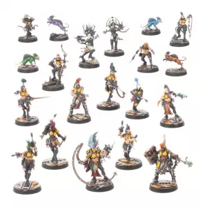 Warhammer figurice - Necromunda: Escher Underhive Crew