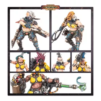 Warhammer figurice - Necromunda: Escher Underhive Crew