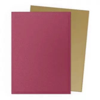 Oprema za kolekcionarske kartice - Dragon Shield Dual Matte Sleeves - Pomegranate & Gold (100 Sleeves)