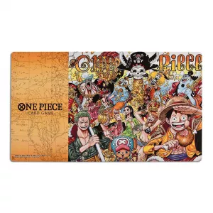 One Piece Card Game Official Playmat Limited Edition Vol.1 + Dash Pack 2025 Gift