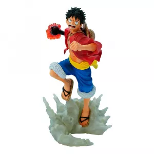 Statue AbyStyle - One Piece - Luffy v2 16cm