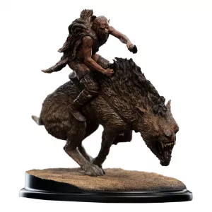 The Lord Of The Rings - Sharku On Warg Miniature Statue
