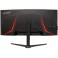 34 inča ED340CURX0BMIIPX Nitro ED0 UWQHD 3440x1440 VA 200 Hz zakrivljeni gaming monitor 