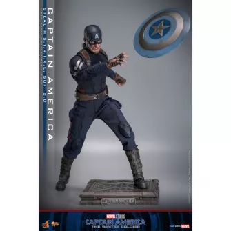 Akcione figure - Captain America: The Winter Soldier Masterpiece Figure 1/6 Captain America 2.0 (31 cm)
