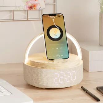 Punjači i adapteri - Aurora Moon - 6 IN1 Multifunctional wireless charger