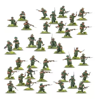Vojne figure i diorame - Gurkha infantry platoon