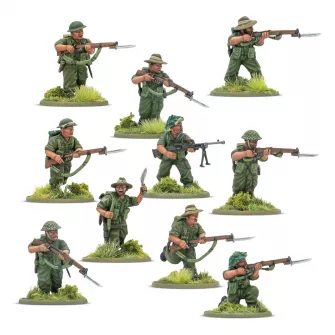 Vojne figure i diorame - Gurkha infantry platoon