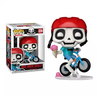 Funko POP! Figure - Funko POP! Icons: Skeleton Summer - Bike Rider Skully