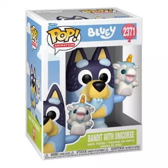 Funko POP! Figure - Funko POP! Animation: Bluey - Bandit w/Unicourse