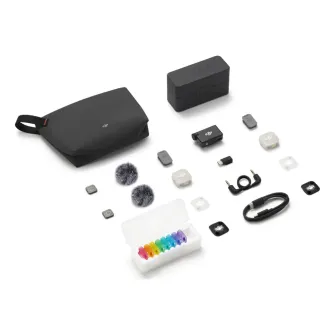 Akcione kamere - Mic Mini 2S (2 TX + 1 RX + Charging Case)