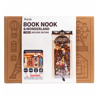 Drvene makete - Rolife Arcade Dating  Book Nook Shelf Insert