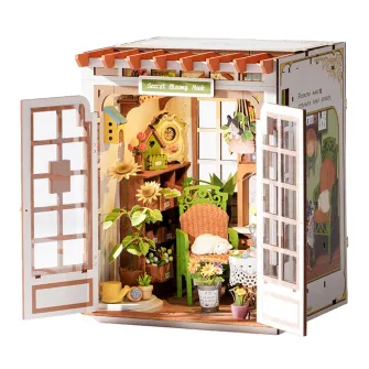 Drvene makete - Rolife Secret Bloomy Nook 3D Puzzle Book Nook