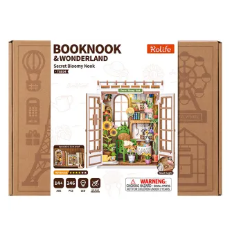 Drvene makete - Rolife Secret Bloomy Nook 3D Puzzle Book Nook