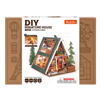 Drvene makete - Rolife A-Frame Cabin DIY Miniature