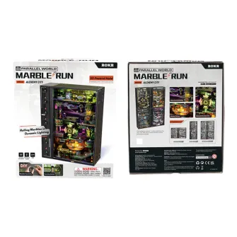 SciFi i Anime - ROKR Alchemy City Marble Run 3D Plastic Puzzle