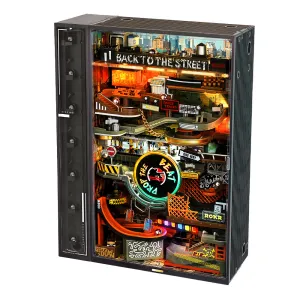 SciFi i Anime - ROKR Hip-Hop Street Marble Run 3D Plastic Puzzle