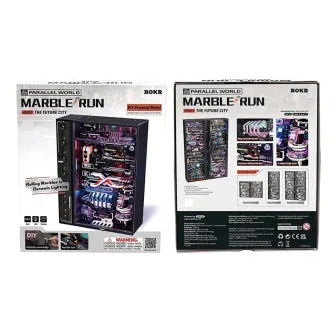 SciFi i Anime - ROKR The Future City Marble Run 3D Plastic Puzzle