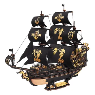 Drvene makete - ROKR The Seahorse Barque 3D Wooden Puzzle