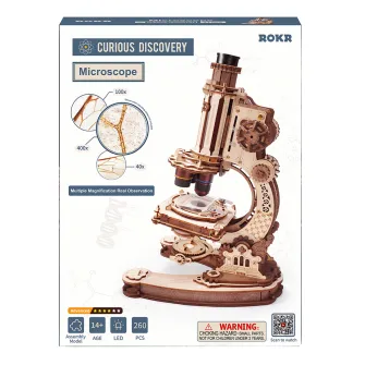 Drvene makete - ROKR Microscope Wooden Puzzle