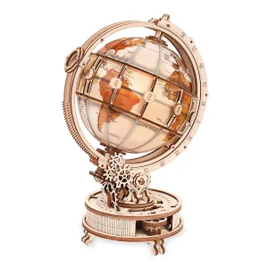 ROKR Luminous Globe 3D Wooden Puzzle