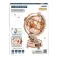ROKR Luminous Globe 3D Wooden Puzzle