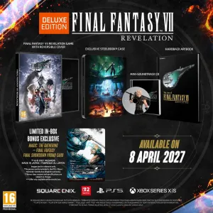 PS5 Final Fantasy VII Revelation - Deluxe Edition (Magic: The Gathering - Final Fantasy Promo Card)