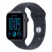 Apple Watch SE3 v2 Cellular 44mm Midnight Aluminium Case with Navy Blue Sport Band - M/L