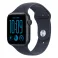 Apple Watch SE3 v2 Cellular 44mm Midnight Aluminium Case with Navy Blue Sport Band - S/M