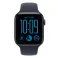 Apple Watch SE3 v2 GPS 44mm Midnight Aluminium Case with Navy Blue Sport Band - S/M