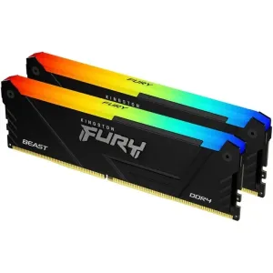 Memorija DDR4 64GB(2x16GB) 3200MHz Kingston Beast RGB KF432C16BB2AK2/64 Fury
