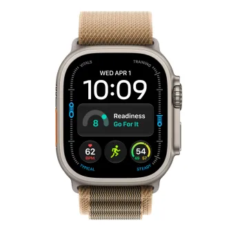 Pametni satovi - Apple Watch Ultra 4 Cellular 49mm Natural Titanium Case with Desert Alpine Loop - L