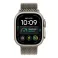 Apple Watch Ultra 4 Cellular 49mm Natural Titanium Case with Natural Titanium Milanese Loop - M