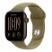 Apple Watch S12 Cellular 42mm Dark Bronze Aluminium Case with Olive Sport Band - S/M