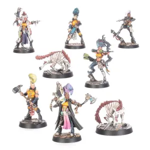 Warhammer figurice - Necromunda: Escher Gang Matriarchs and Phyrr Cats
